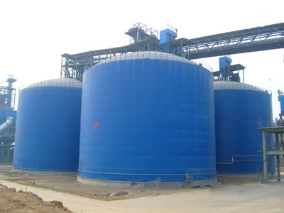 大路镇水泥钢板库改造