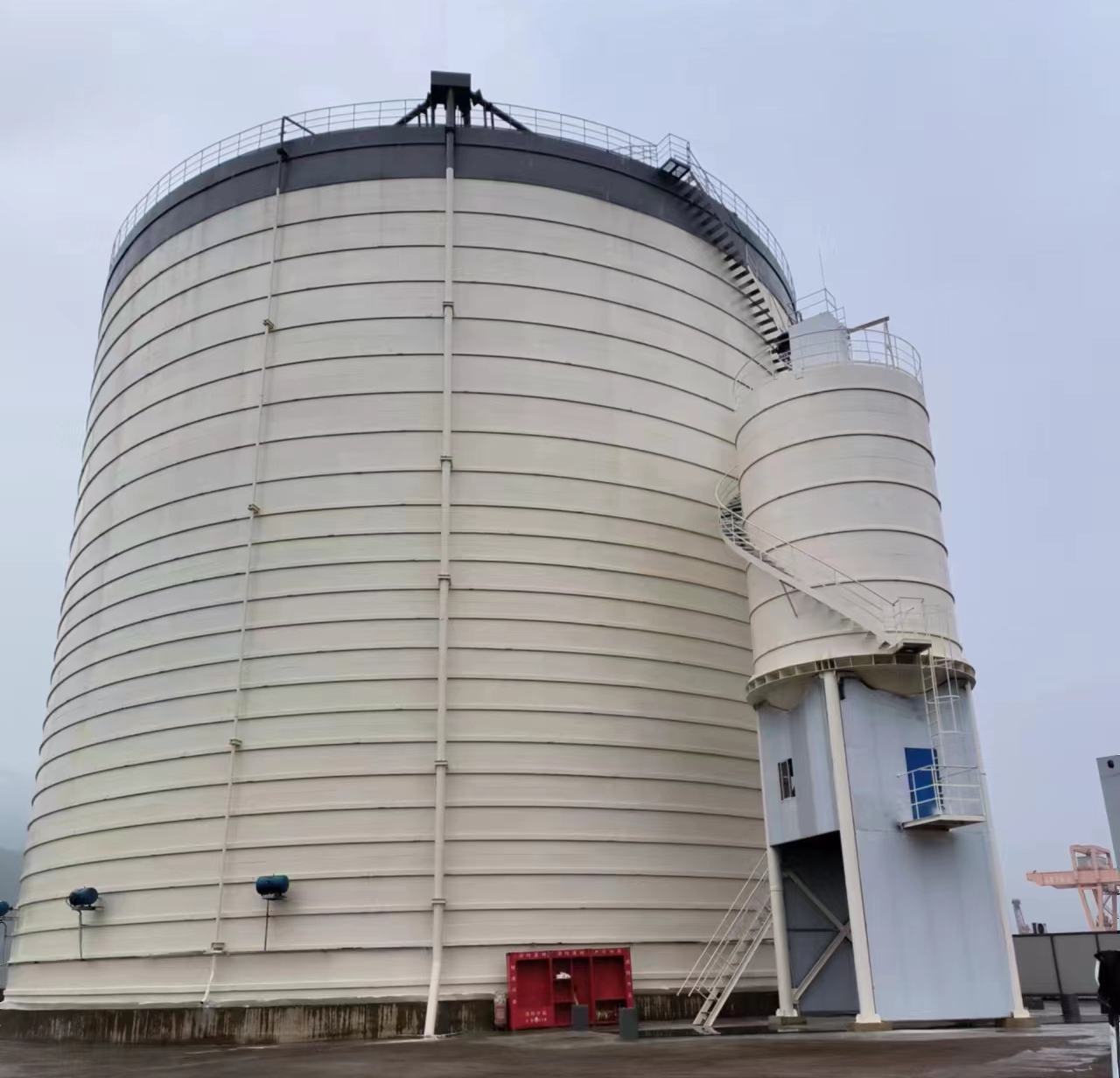 大路镇10万吨水泥钢板库