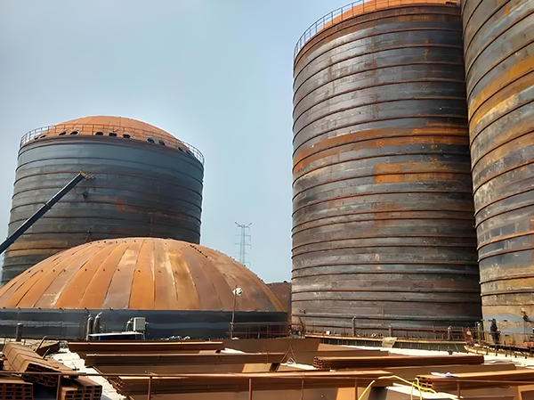 大路镇焦粉钢板仓